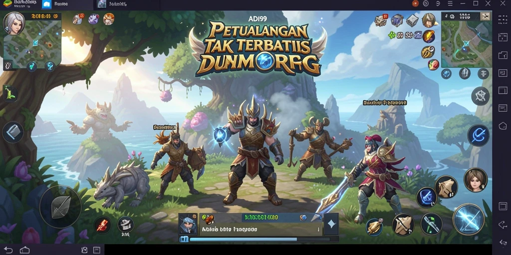 Gameplay seru dan grafis menakjubkan dalam ADI99.