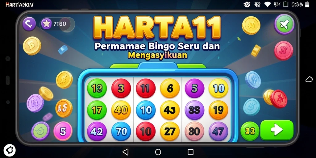 Tangkapan layar gameplay HARTA11 yang seru dan menarik.
