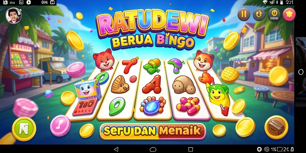 Screenshot gameplay <strong>RATUDEWI</strong> menampilkan momen seru saat bermain Bingo.