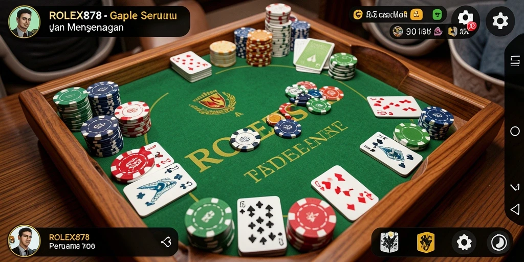 Tampilan gameplay seru dan interaktif di ROLEX878.